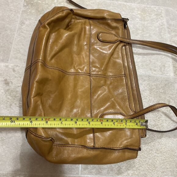 Hobo Shoulder Purse Friar Brown Distress Leather Sophisticated office - Picture 12 of 16